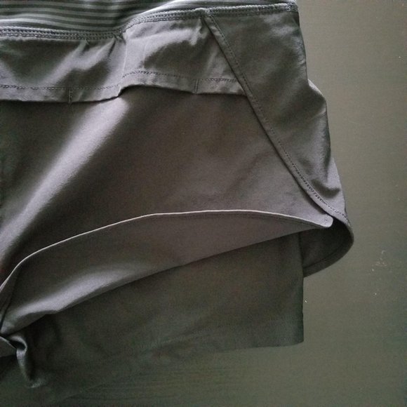 MPG Athletic Running Shorts Black Turquoise - Picture 3 of 8